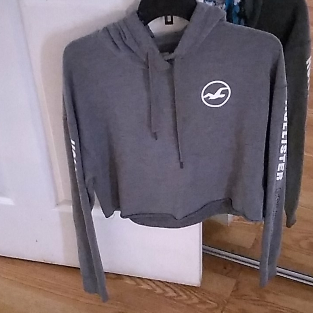 Hollister crop sweater